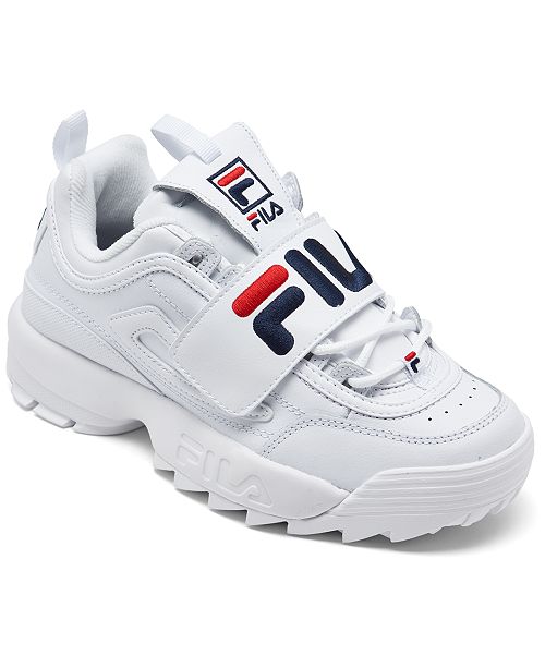 Fila Women S Disruptor Ii Applique Casual Athletic Sneakers From