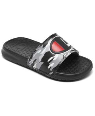 Little Boys' Camo Super Slide Sandals 