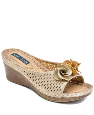 macys womens sandals wedge