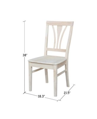 Fanback Chairs, Set of 2