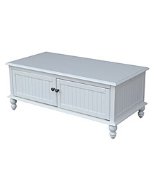 Cottage Collection Coffee Table with Storage