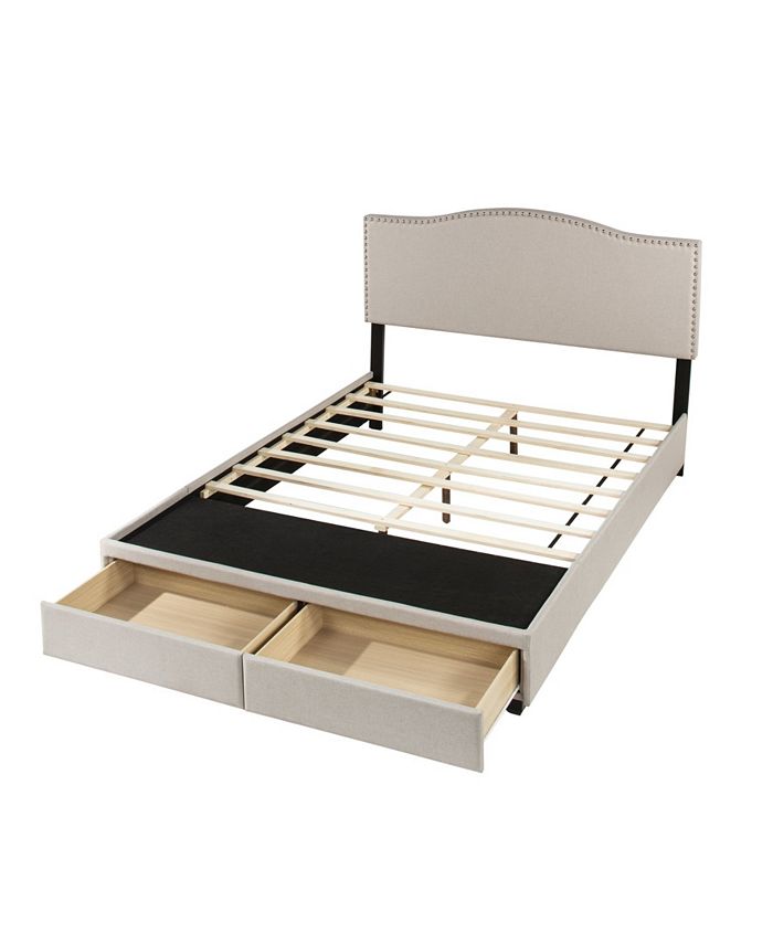Hillsdale Kiley Upholstered Storage Bed, King Macy's