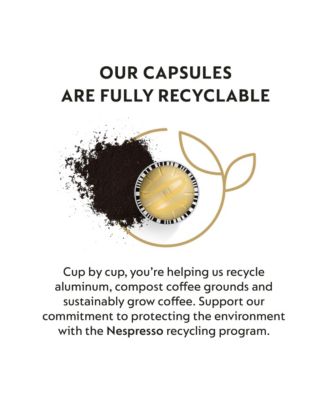 Nespresso Capsules VertuoLine, Vanilla Custard Pie, Mild Roast Coffee, 40-Count Coffee Pods