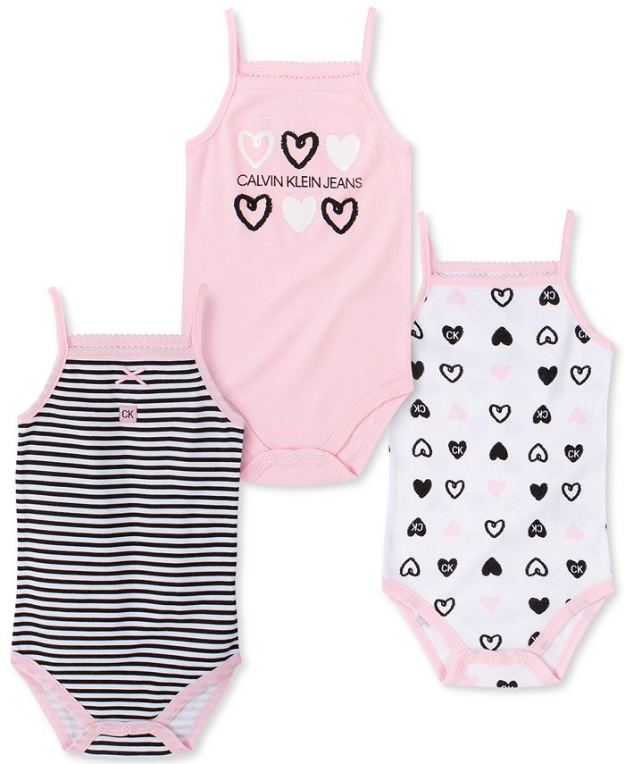 Calvin Klein Baby Girls Bodysuits Set Macy's