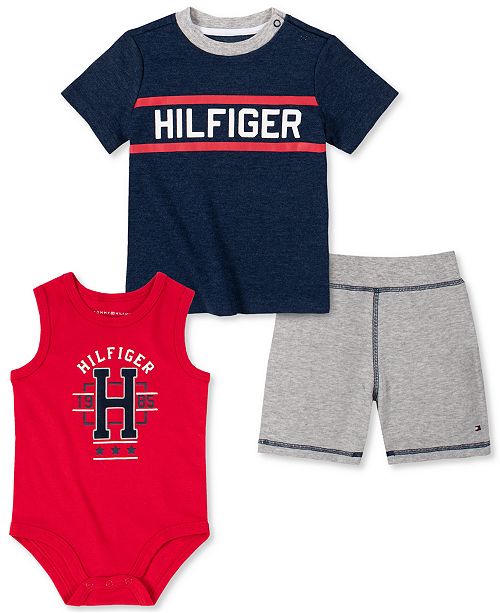 Tommy Hilfiger Baby Boys T Shirt And Bodysuit Pants Set Reviews