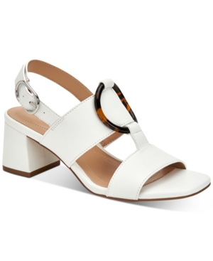 image of Alfani Women-s Step N- Flex Gwenna Ring-Hardware Dress Sandals, Created for Macy-s Women-s Shoes