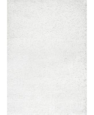 nuLoom Easy Shag Marleen Plush White 2'8