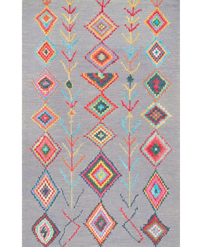 nuLoom San Miguel Hand Tufted Belini 7'6" x 9'6" Area Rug Macy's