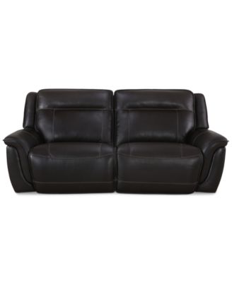 Lenardo 2-Pc. Leather Sofa with 2 Power Recliners, Created for Macy's