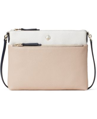 polly pebble leather crossbody