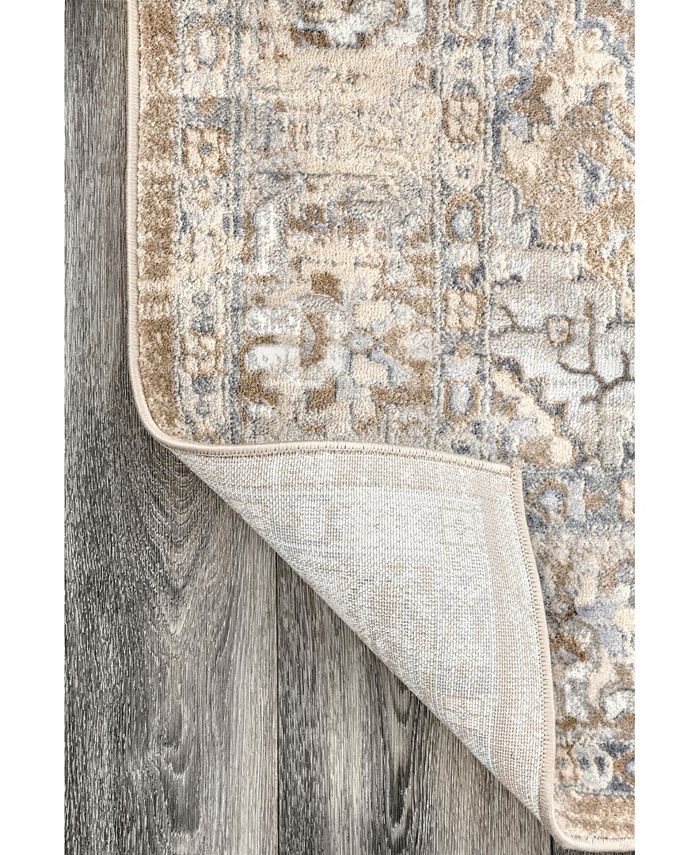 nuLoom Cyme Thea Medallion Beige 8' x 10' Area Rug & Reviews Rugs