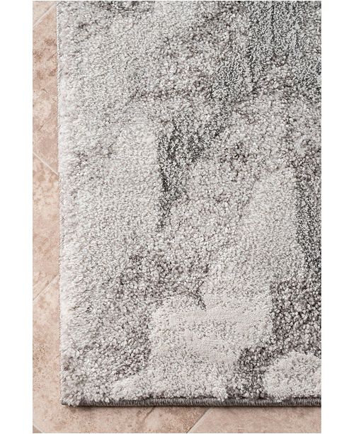 Nuloom Elina Contemporary Abstract Gray 8 X 10 Area Rug