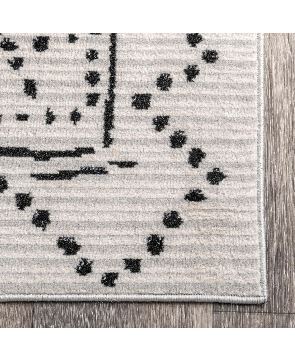 nuLoom Creek Contemporary AntoninaArea Rug - Gray