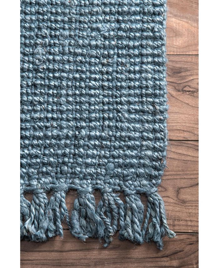 nuLoom Natura Natura Collection Chunky Loop 6' x 9' Area Rug Macy's