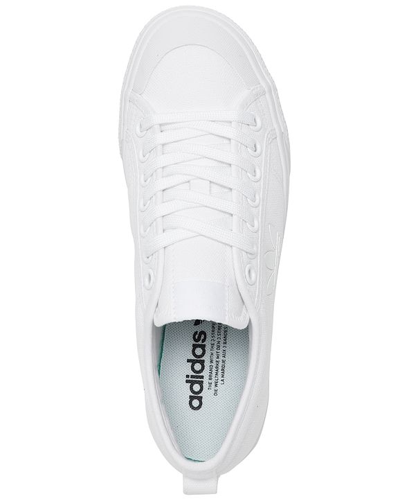 adidas Women's Originals Nizza Trefoil Casual Sneakers from Finish Line ...