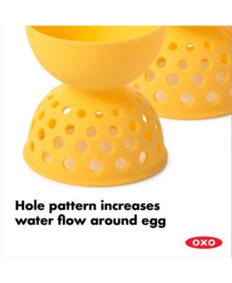 Good Grips 2-Pk. Silicone Egg Poacher