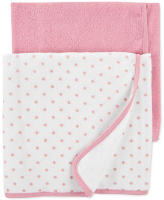 Carter's - Baby Girls 2-Pk. Terry Cloth Towels
