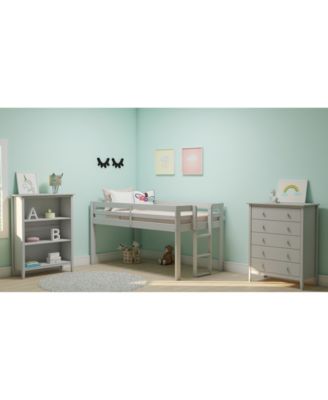 Jasper Twin Wood Junior Loft Bed