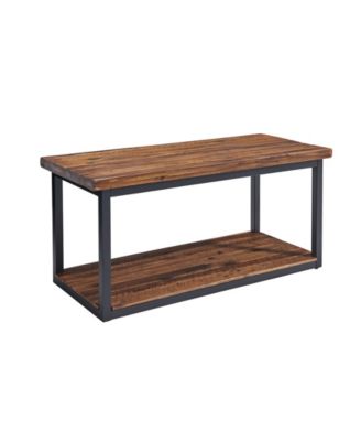 Claremont Rustic Wood Coat Hook and Bench Set