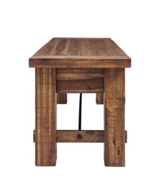 Durango Industrial Wood Coat Hook Shelf and Bench Set