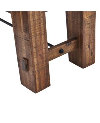 Durango Industrial Wood Coat Hook Shelf and Bench Set