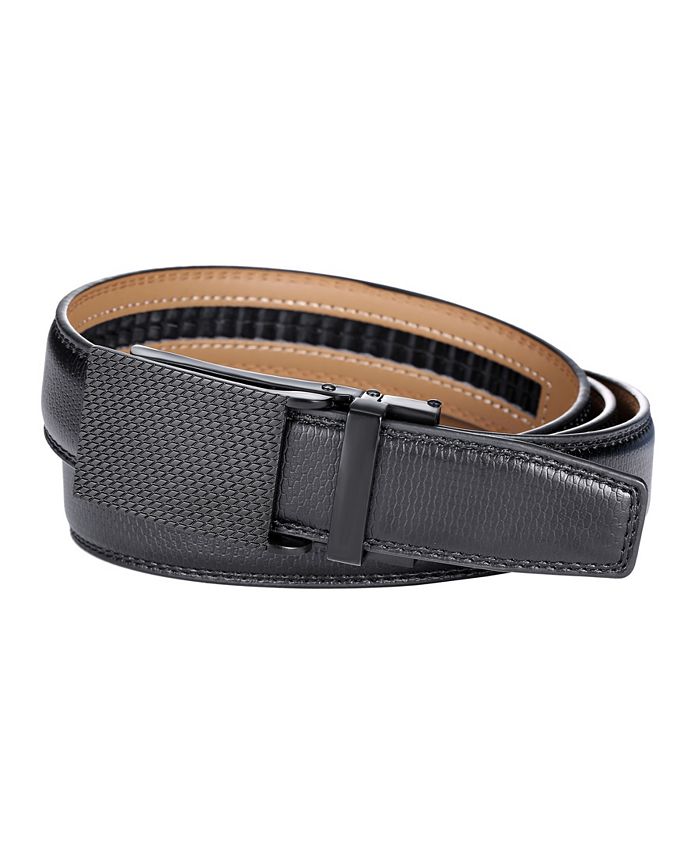 Mio Marino Men's Linxx Designer Ratchet Leather Belt Macy's