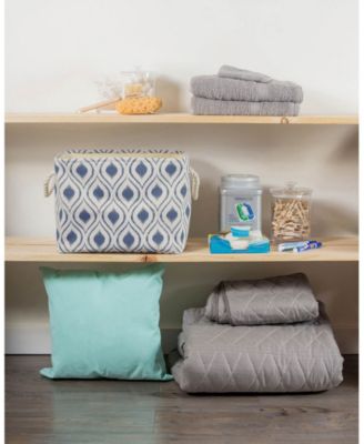 Polyester Bin Ikat French Rectangle Large