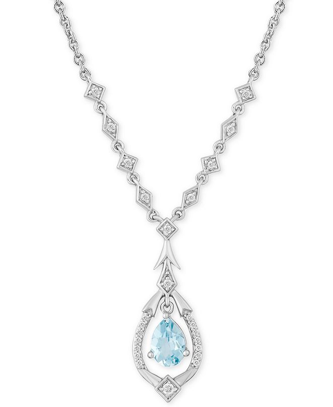 Enchanted Disney Fine Jewelry Enchanted Disney Aquamarine (5/8 ct. t.w