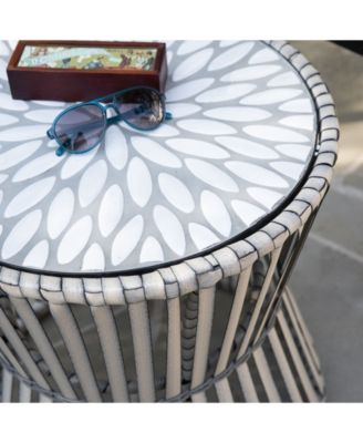 Anisa Round Outdoor Side Table