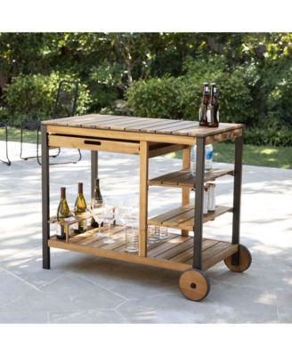 Briallen Outdoor Bar Cart