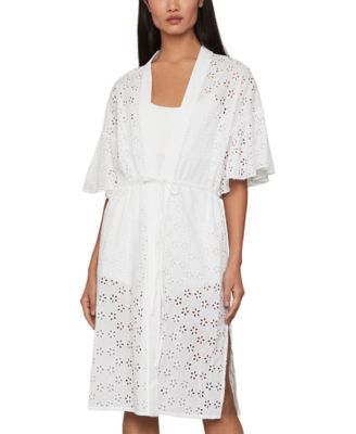 BCBGMAXAZRIA Cotton Eyelet Kimono Macy s