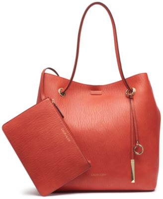 calvin klein gabrianna tote