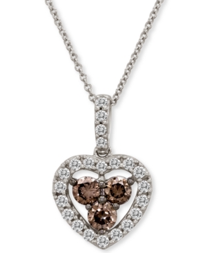 image of Le Vian Diamond Heart 18