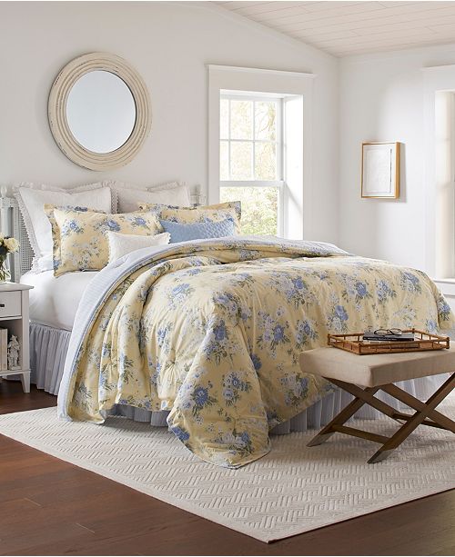 Laura Ashley Maybelle Full Comforter Set Reviews Comforters