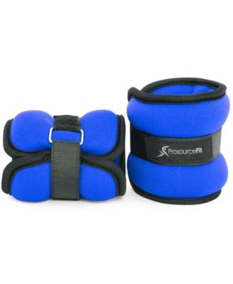 Ankle Weights 3 lb, Set of 2, Blue