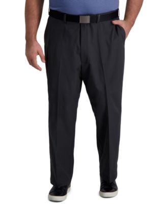 Big & Tall Cool Right Performance Flex Classic Fit Flat Front Pant 