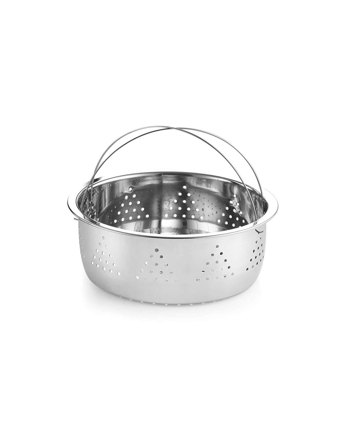 Cook N Home 12 Quart 4-Piece Stainless Steel Pasta Cooker Steamer Multipots,- Silver