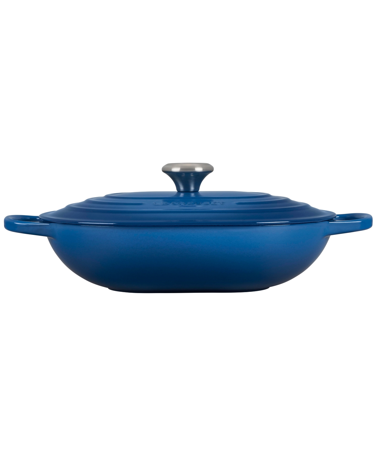 Le Creuset Enameled Cast Iron 3.75-qt. Oval Casserole With Lid In Blue