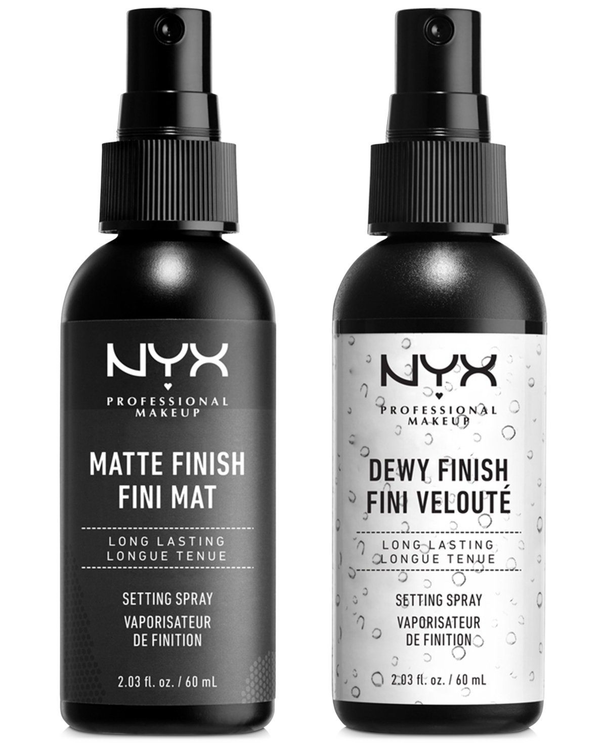 Nyx Professional MakeupLong Lasting Makeup Setting Spray, oz. - MATTE FINISH/LONG LASTING
