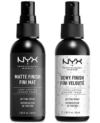 Geladen Schrijft een rapport Dat NYX Professional Makeup Matte Finish Long Lasting Makeup Setting Spray  Vegan Formula, 2.03-oz. & Reviews - Makeup - Beauty - Macy's