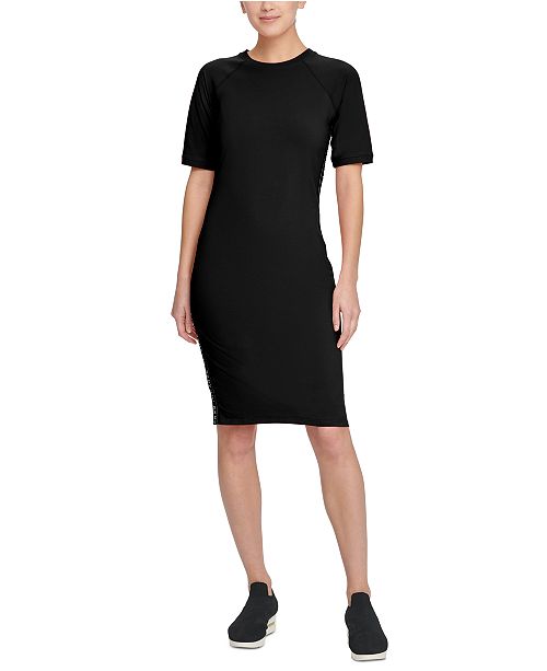 DKNY Sport Logo TShirt Dress & Reviews Dresses Women Macy's
