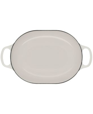 Enameled Cast Iron 3.75-Qt. Oval Casserole with Lid