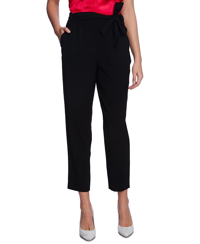 1.STATE Sash-Belted Ankle Pants - Macy's