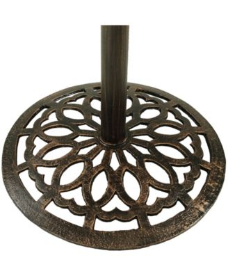 40"H Cast Iron Base and Cast Aluminum Tabletop Round Bar-Height Table