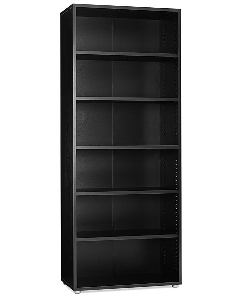 Tvilum Lynwood ReadytoAssemble 5Shelf Bookcase, Quick Ship