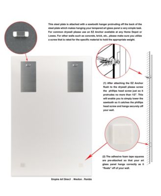 Water Women I Frameless Free Floating Tempered Art Glass Wall Art by EAD Art Coop, 48" x 32" x 0.2"