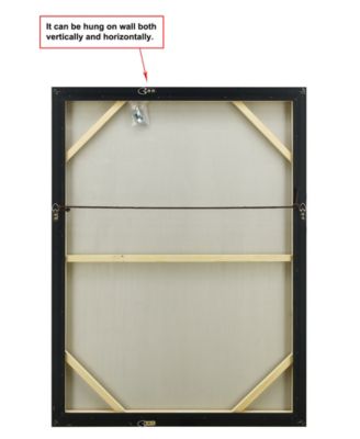 Iceberg Textured Metallic Hand Painted Wall Art by Martin Edwards, 40" x 30" x 1.5"