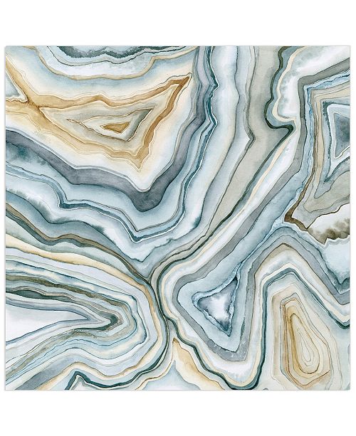 Empire Art Direct Agate Abstract I Frameless Free Floating