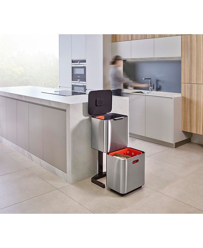 Joseph Joseph Stainless Steel Totem Max 60L Waste Separation