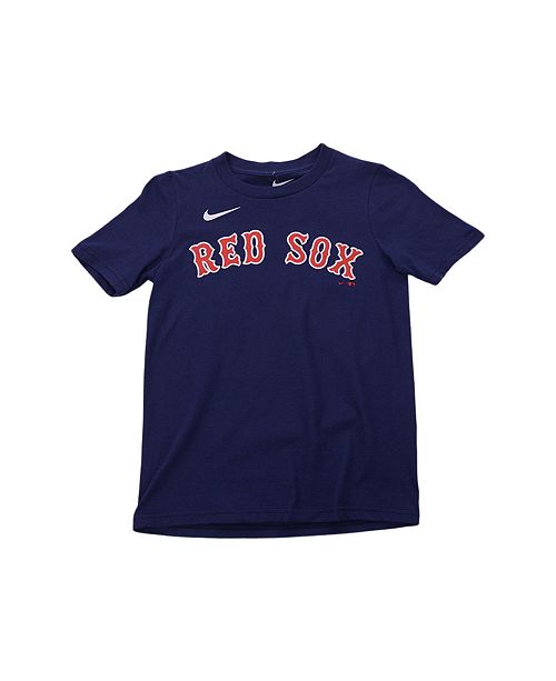 Nike Boston Red Sox Andrew Benintendi Youth Name And Number Player